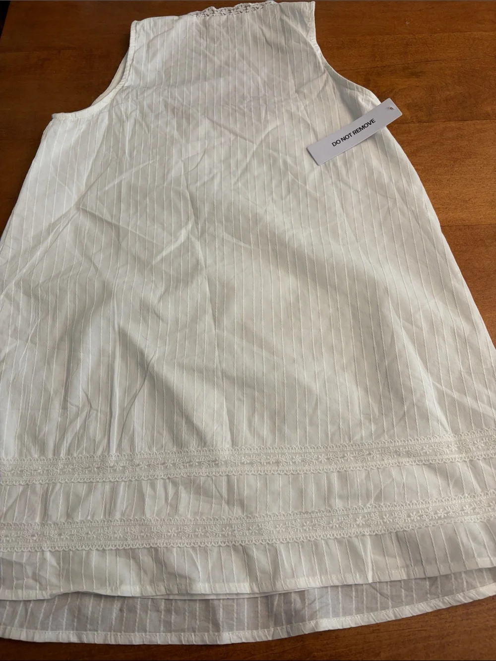 Princess Polly Alanah White Cotton Mini Dress size 12